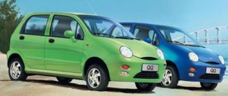 Ficha tecnica Chery QQ 3 version 1.100 c.c.